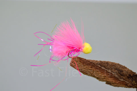 Pink - Micro x 3 - Fast Flies top trout flies