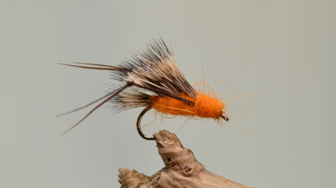 Orange Sedge Hoggs x 3 - Fast Flies top trout flies