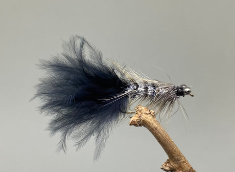 Silver & Black Humungous x 3   (Barbed or Barbless)