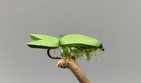 Floating Fry Olive x 3   (Barbed & Barbless)