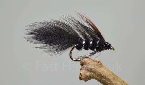 Mini Ace of Spades x 3 - Fast Flies top trout flies