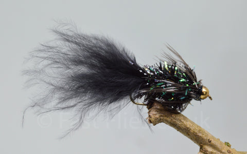 Black Loynton Guineas x 3 - Fast Flies top trout flies