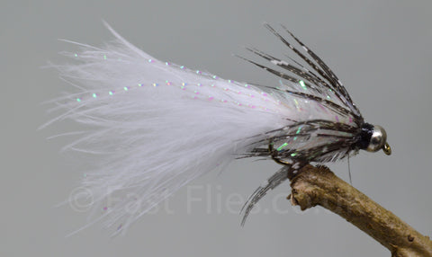 White Loynton Guineas x 3 - Fast Flies top trout flies