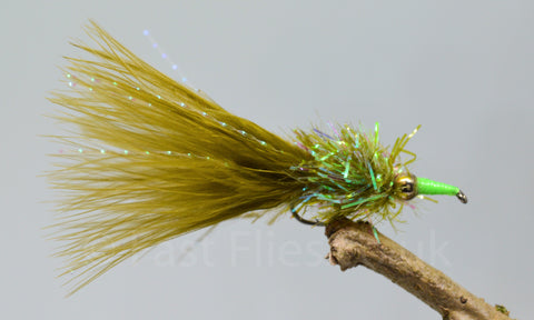 Gold Head Olive Nomads x 3 - Fast Flies top trout flies