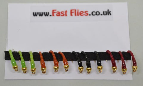 Mixed Flexi Floss #12 - Fast Flies top trout flies