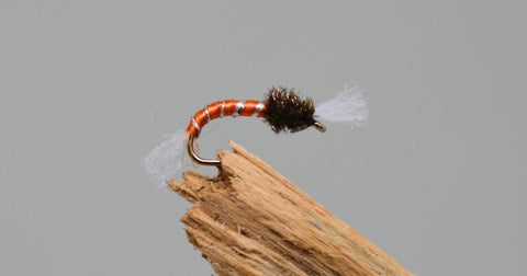 Orange Buzzers x 3 - Fast Flies top trout flies
