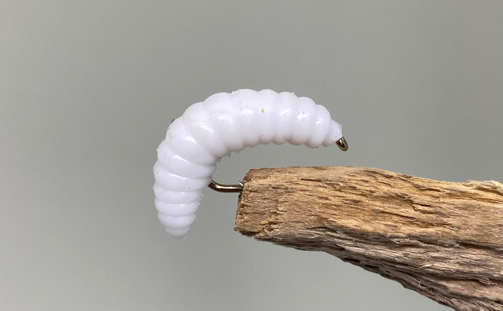 White Jelly maggots x 3 – Fast Flies