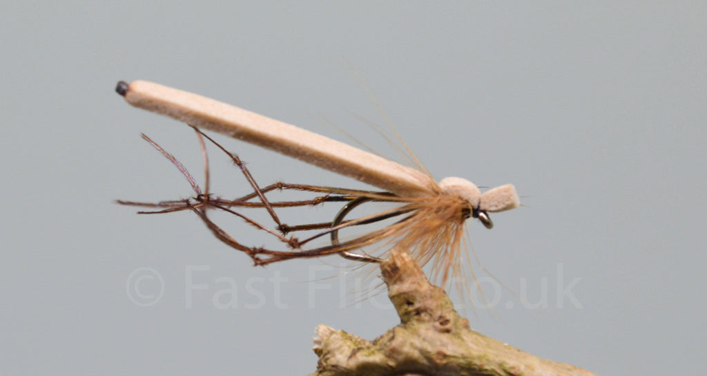  Dry Fly  Daddy Long Legs  Set of 3, on barbless