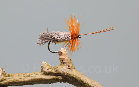 Orange G & H Sedges x 3 - Fast Flies top trout flies