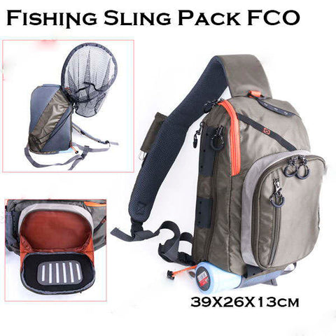 Fishing sling pack bag