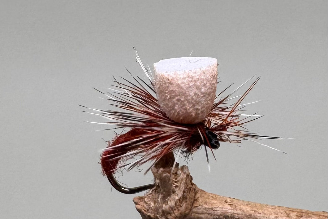 Adams Foam Klinkhammer Brown x 3 (Barbless)