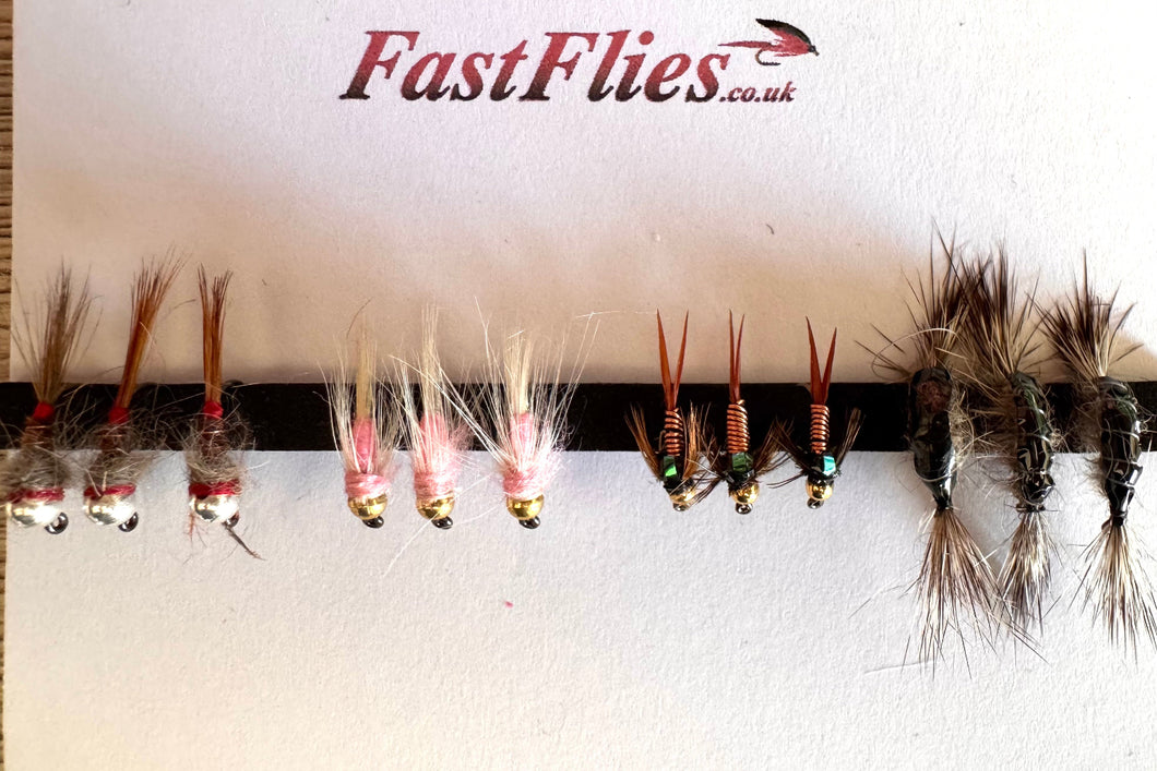 Grayling Fly Pack 1 (Barbless)