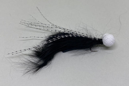 Black & Silver Booby Snake (Barbless)