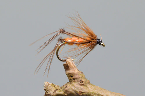 CDC Orange Bristol Hoppers x 3   (Barbed & Barbless)