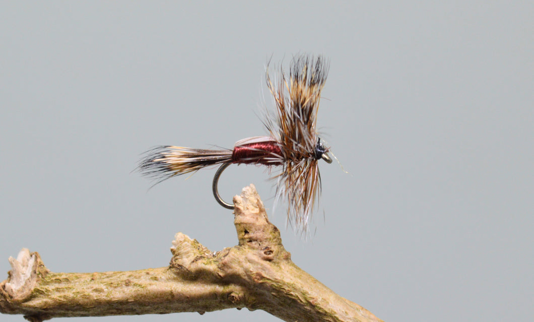 Claret Humpy (Barbless)