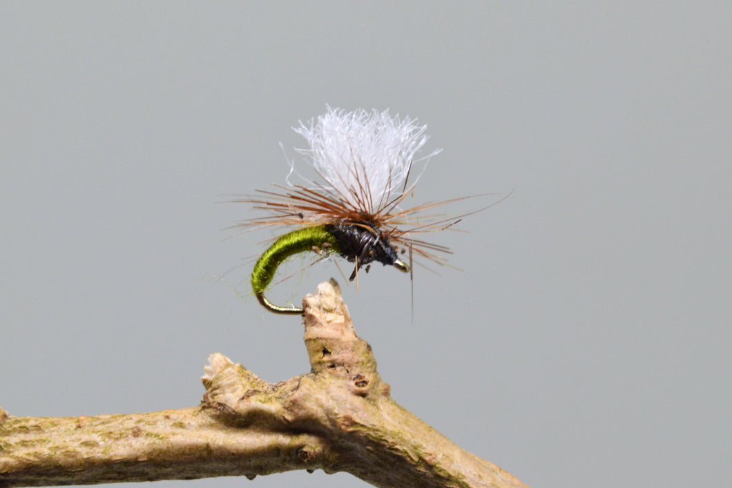 Olive Klinkhammers x 3   (Barbed & Barbless)