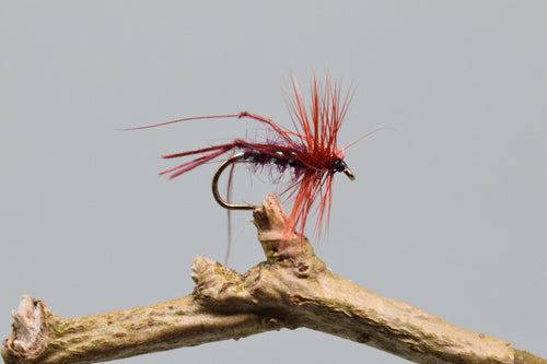 Claret Hoppers x 3   (Barbed & Barbless)