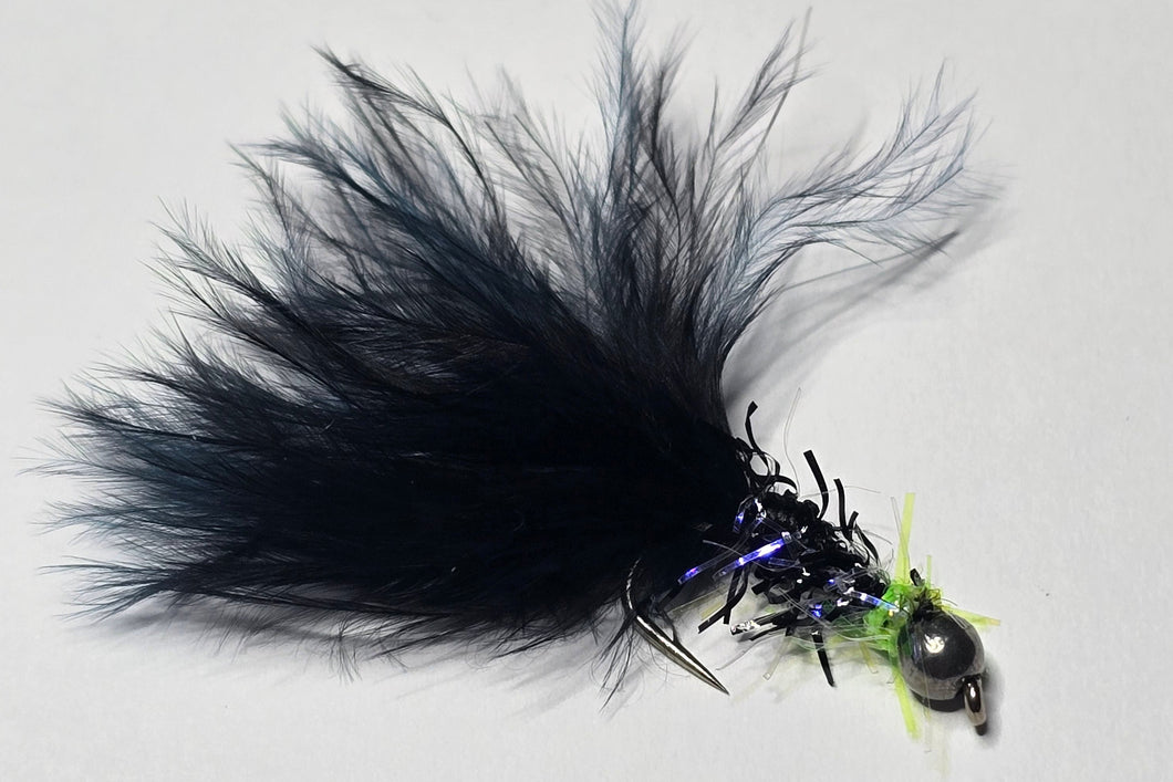 Pewter head fritz black dancer x 3 (Barbed)