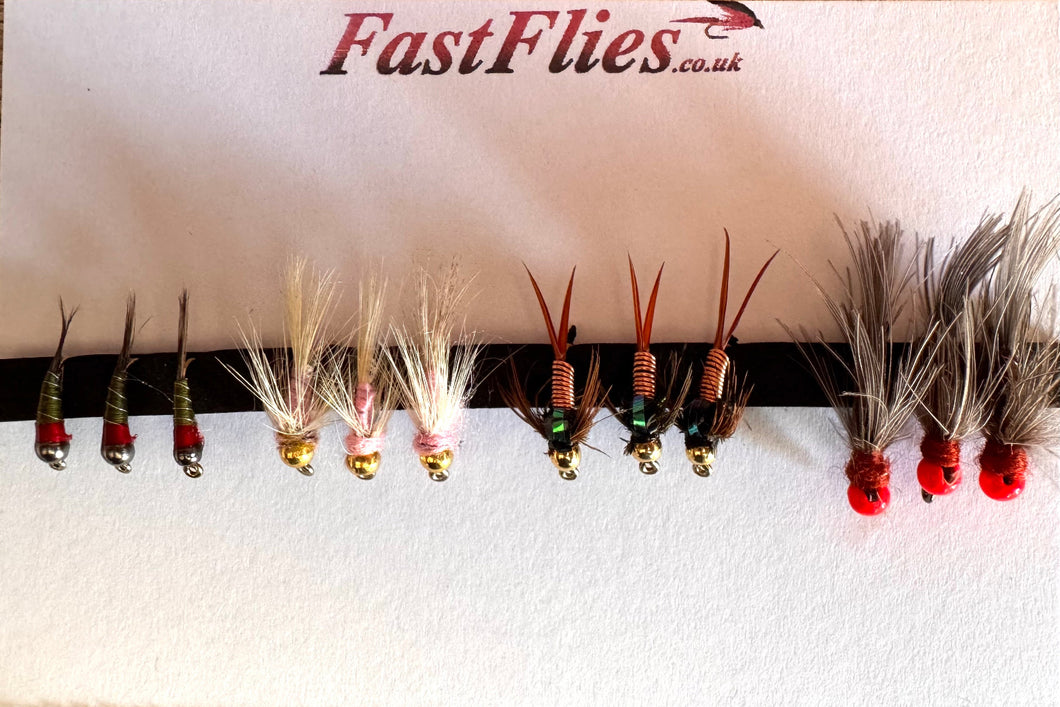 Grayling Fly Pack 1 (Barbed)