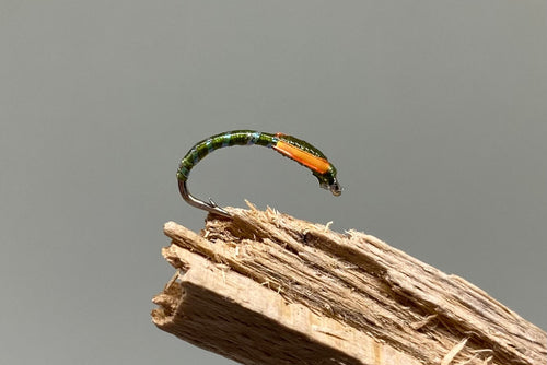 Olive with UV rib x 3   (Barbed or Barbless)