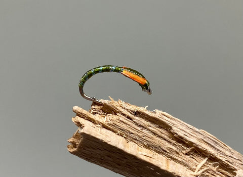 Olive with UV rib x 3   (Barbed or Barbless)