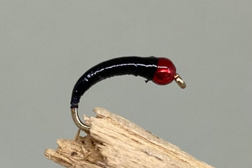 Dogs Bollox Black & Ruby Red x 3 (Barbless)