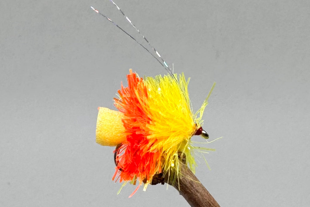 Yellow & Orange Fab x 3  (barbed)