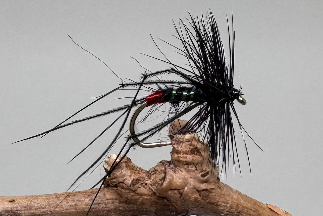 Red butt black hopper