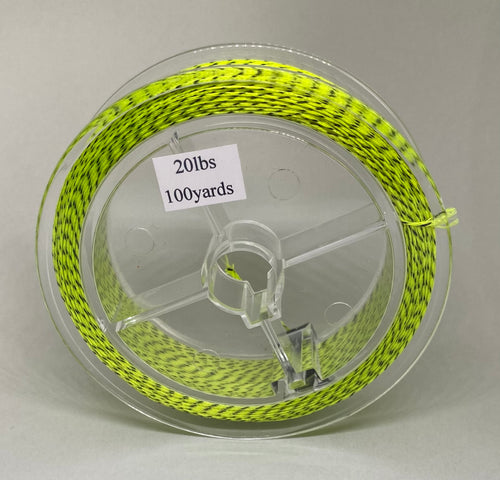 Double Colour Fly Fishing Braided Backing Line