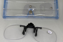 Clip On, Flip Up, Magnifying Reading Glasses  +1.5 or +2.5