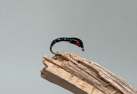 Black with red round cheeks x 3