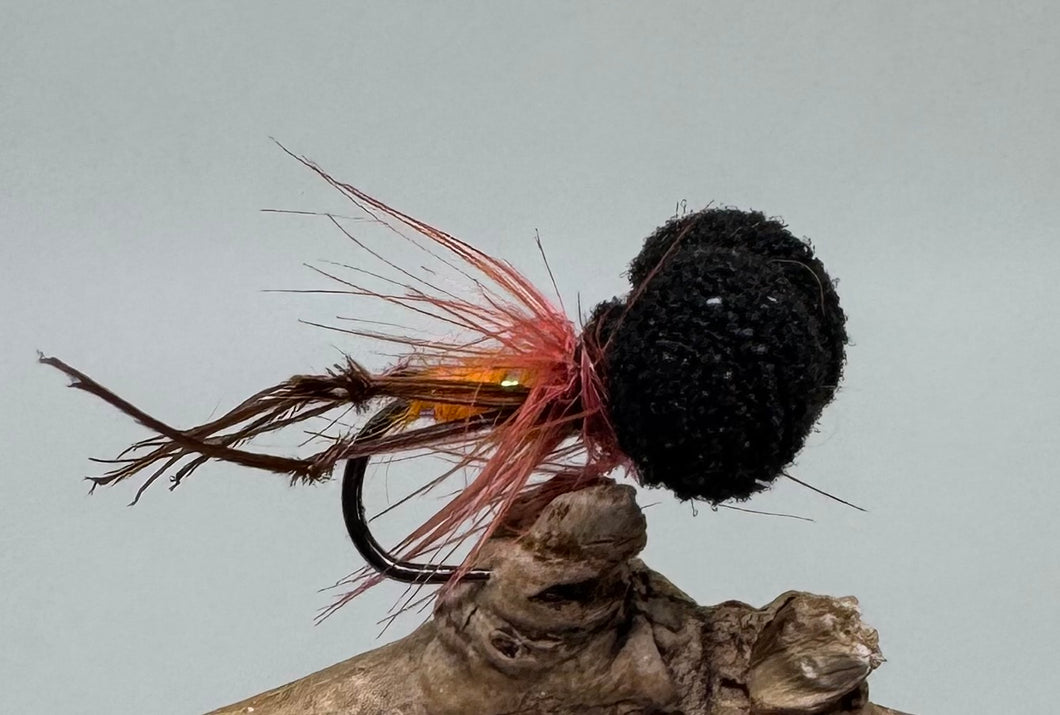 Orange hopper boobies x 3 (Barbless)