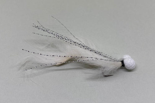 White & Silver Booby Snake (Barbless)