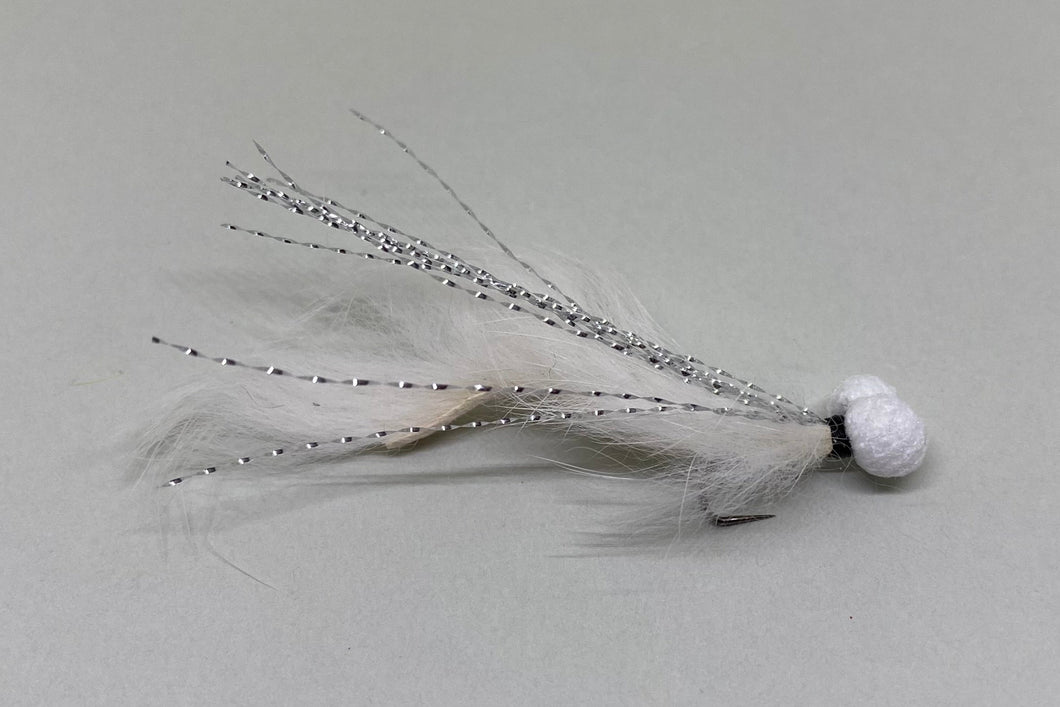 White & Silver Booby Snake (Barbless)