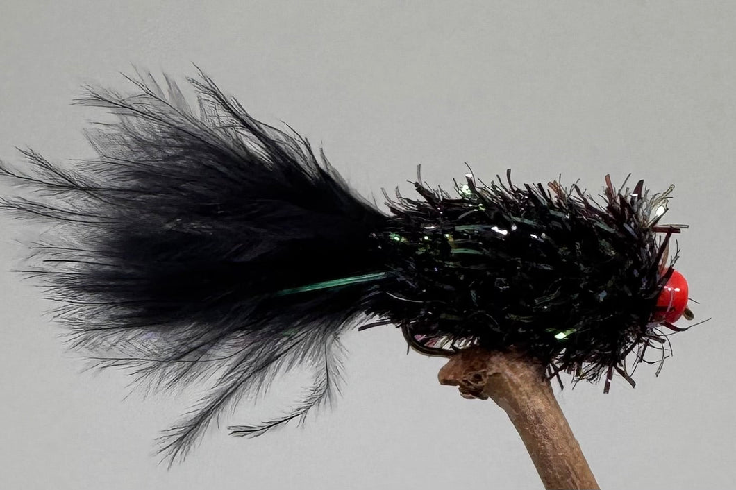 Ally McCoist Black x 3   (Barbed or Barbless)