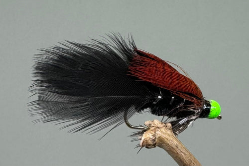 Ace of spades (green fluorescent head) x 3  (Barbed)