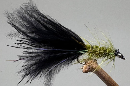 Olive & Black Humungous x 3  (Barbed)