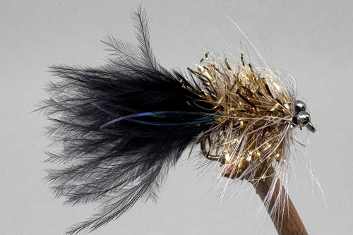 Gold & Black Humungous mini x 3  (Barbed)