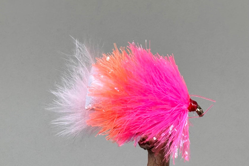 Orange & Pink Split Fab x 3  (barbed)