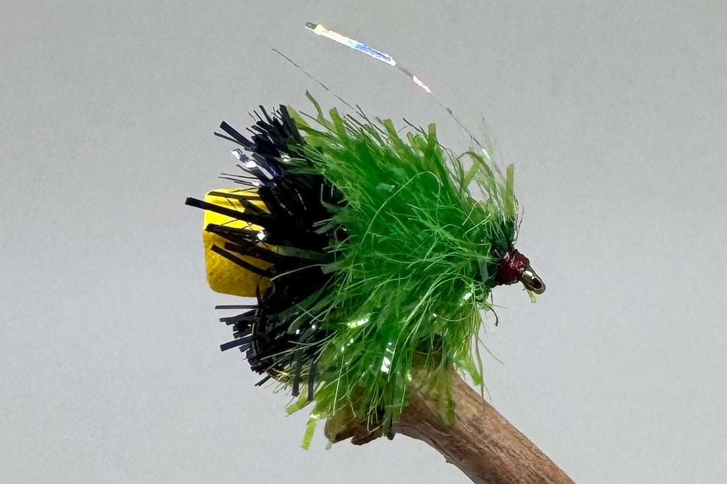 Green & Black Fab x 3  (Barbed)