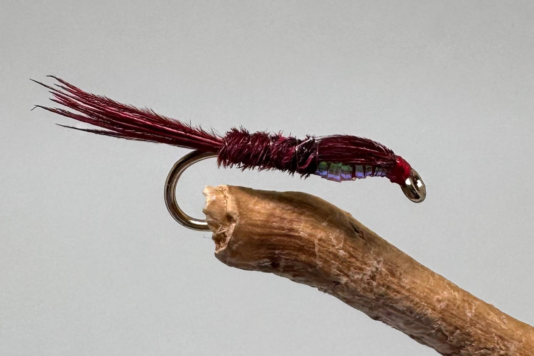 Bloody Pearl Thorax Pheasant Tail x 3 (Barbed)