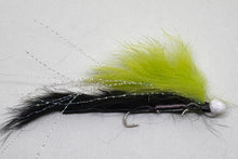 Black & Green Boobie  Snake x 1  Double or Single hook (Barbed)