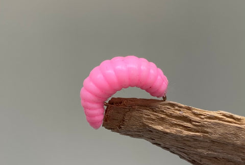 Pink Jelly Maggots x 3