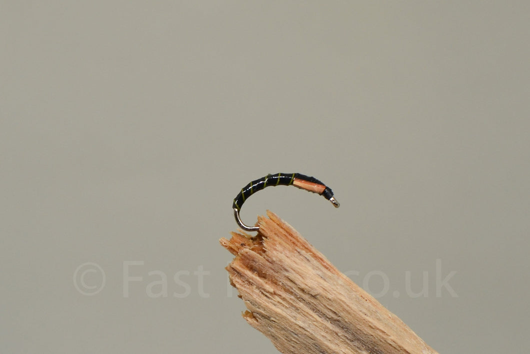 Black with sunburst cheeks x 3   (Barbed or Barbless)