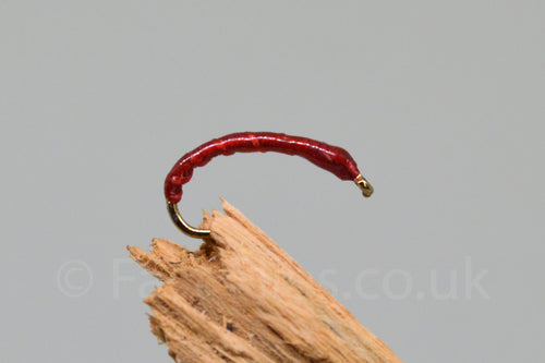 Red Flexi Floss x 3 - Fast Flies top trout flies