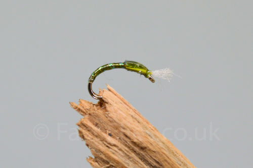 Olive Pearl with Breather x 3 - Fast Flies top trout flies