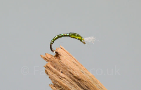 Olive Pearl with Breather x 3 - Fast Flies top trout flies
