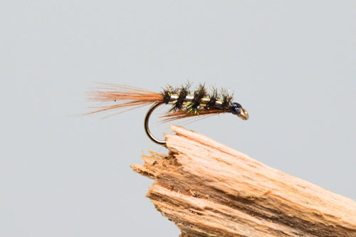 Gold Holo Diawl Bachs x 3 - Fast Flies top trout flies