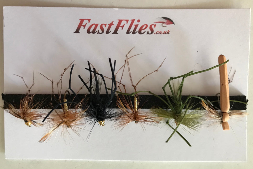 6 - Mixed - Daddy Longlegs (M/D/02)   (Barbed)