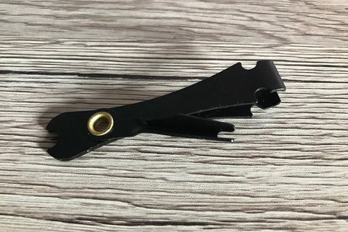 Line nipper with knot tool